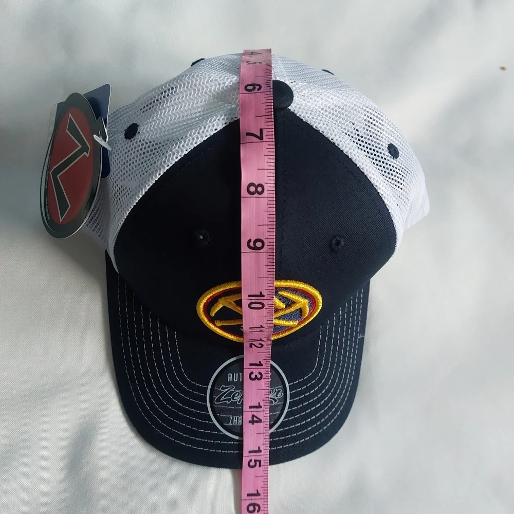 Zephyr Nuggets NBA Navy‎ and White Cap with Gold Embroidery